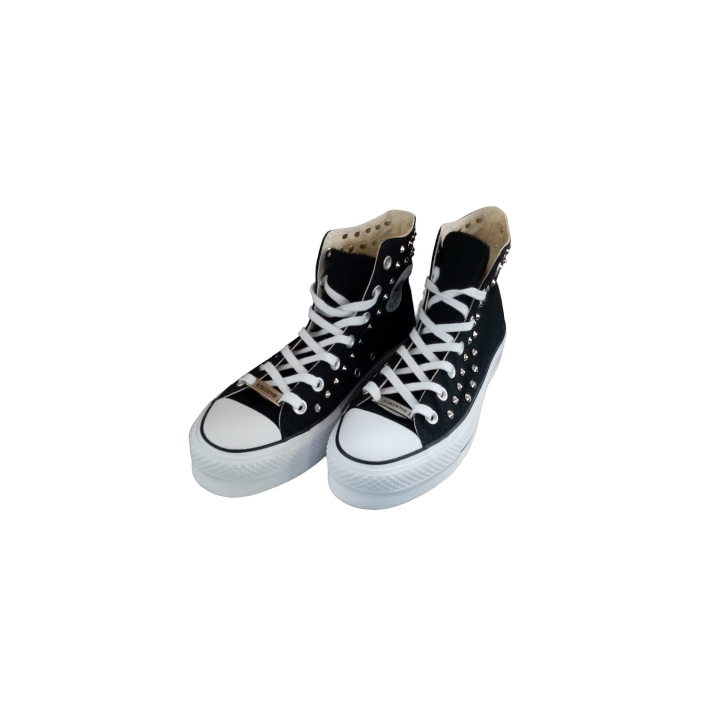 Sneakers Alte Donna Converse Customizzate Chuck Taylor All Star Platform 560845C