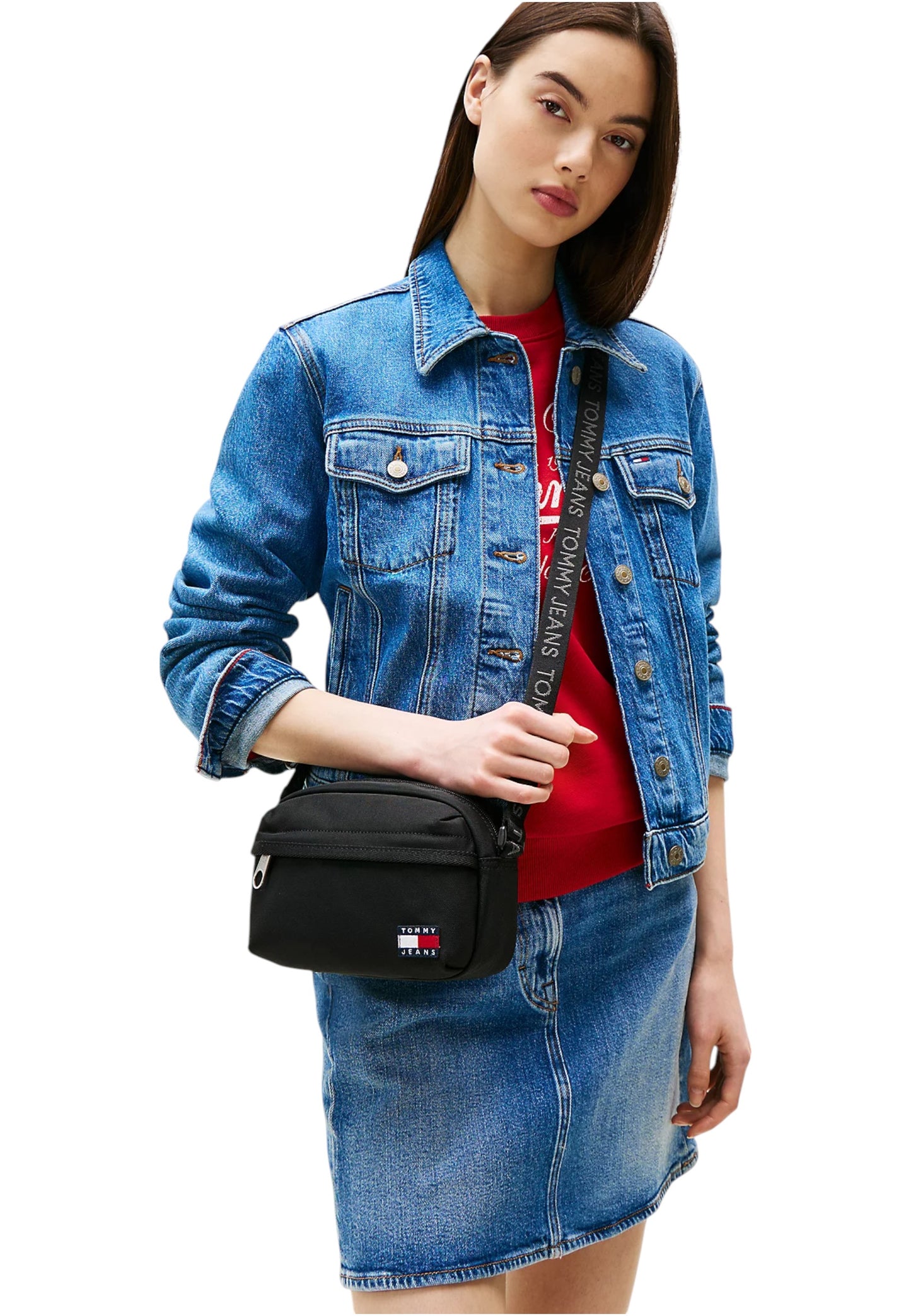 Borsa A Tracolla Donna Tommy Jeans Crossover Tjw Ess Daily
