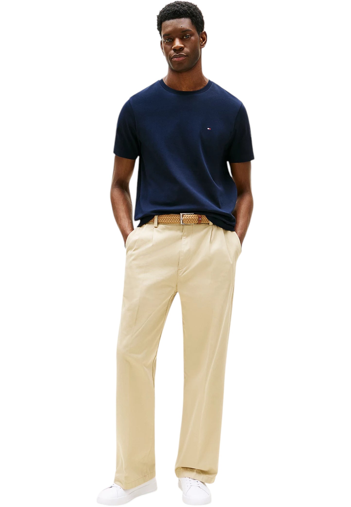 T-Shirt Manica Corta Uomo Tommy Hilfiger Light Interlock