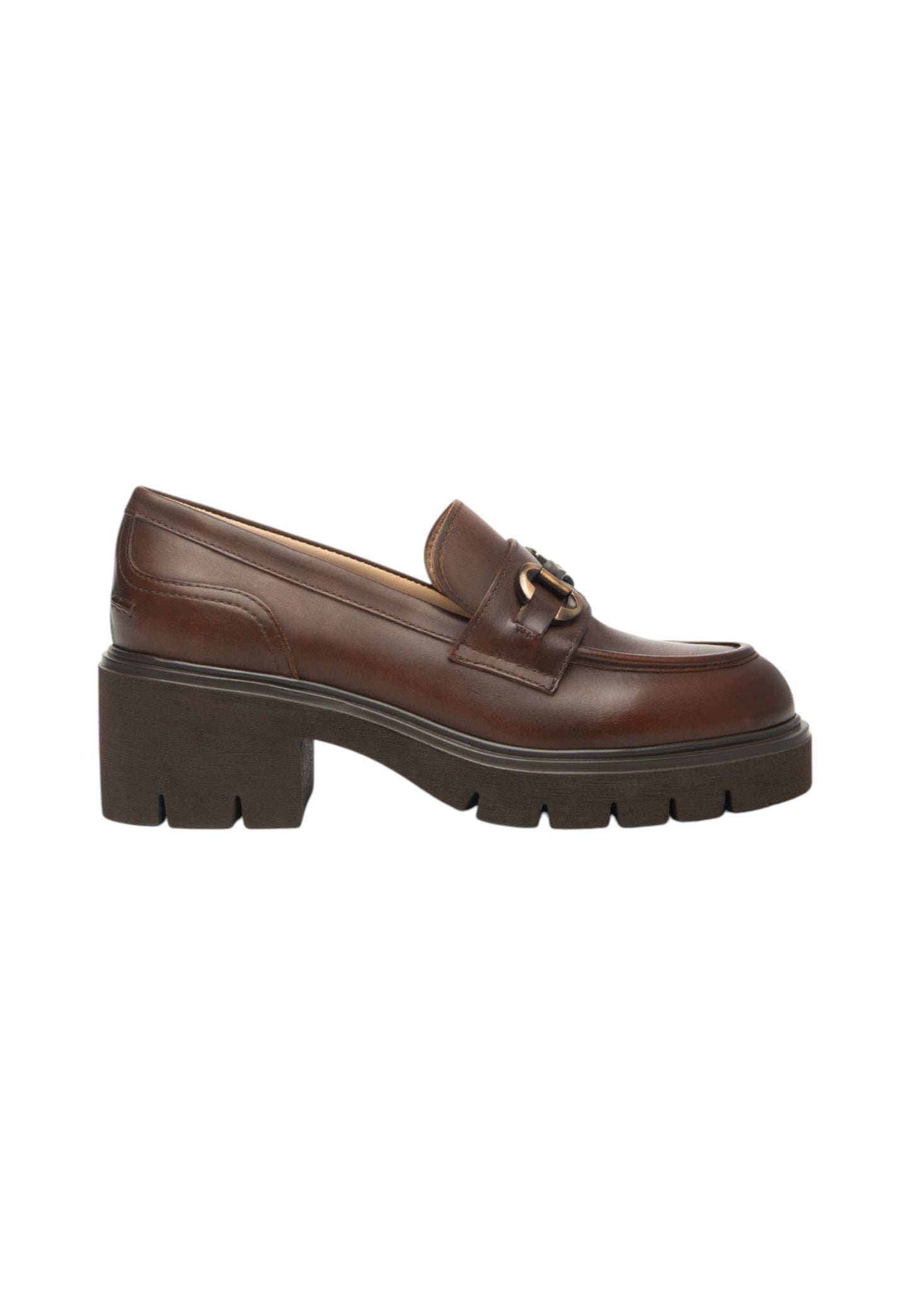 Mocassini Donna Nero Giardini Tacco 6 CM I513981D