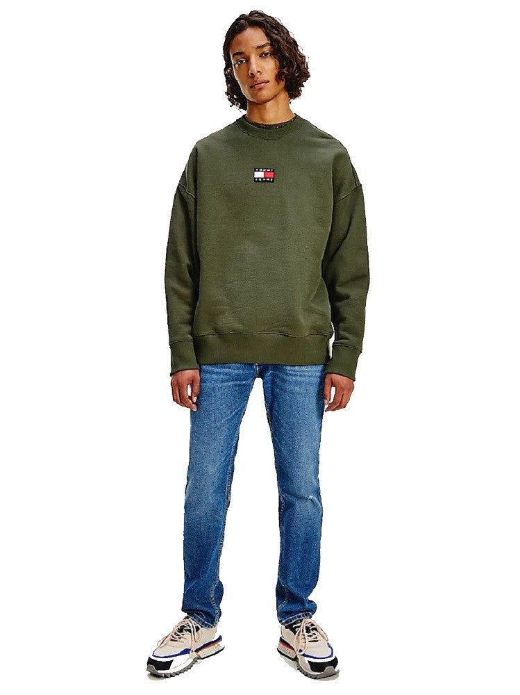 Felpa A Girocollo Uomo Tommy Jeans DM0DM10911