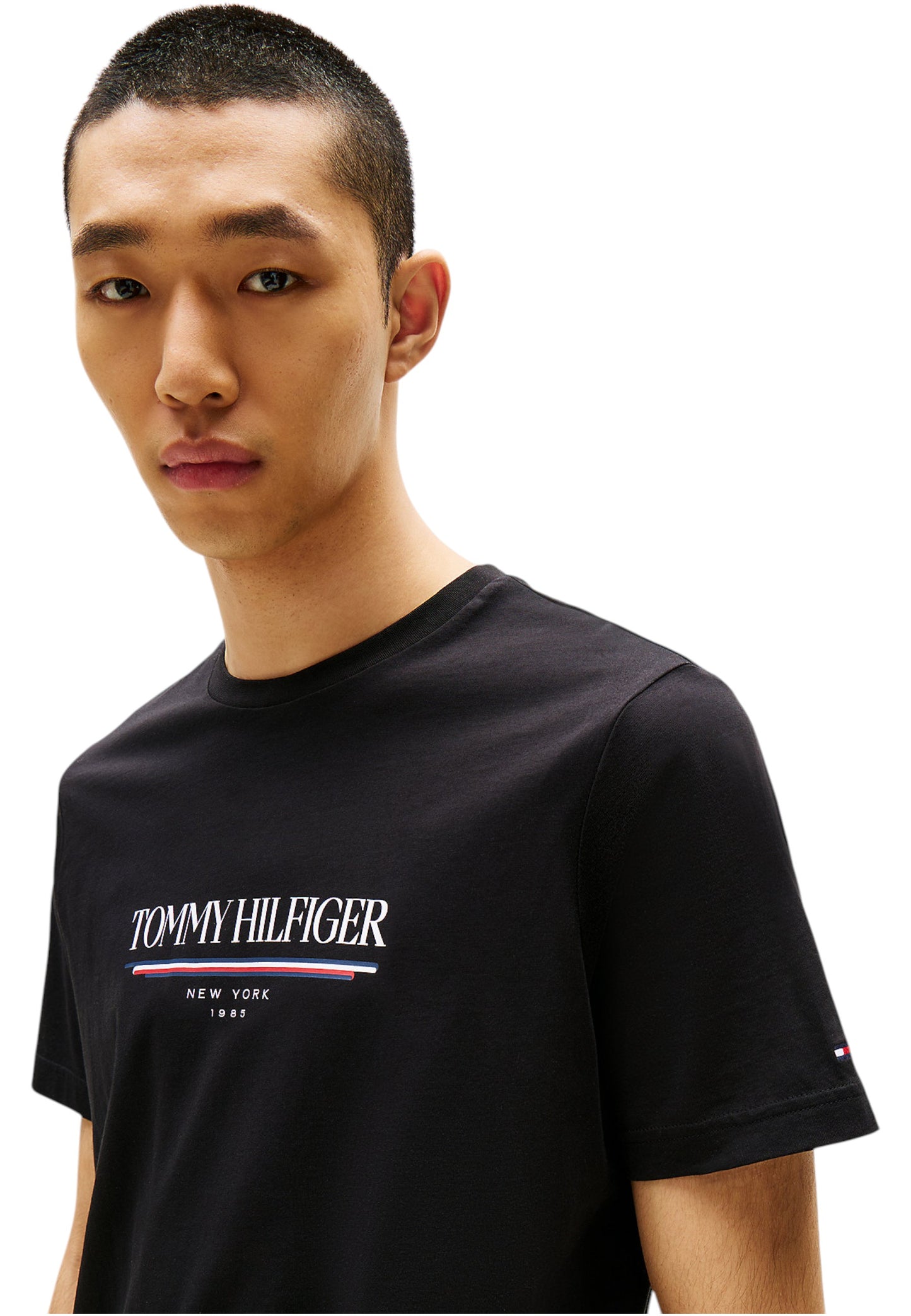 T-Shirt Manica Corta Uomo Tommy Hilfiger  Brand Love Hilfiger MW0MW40324