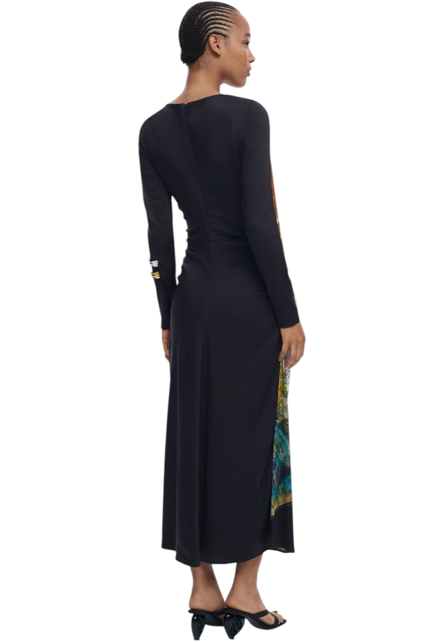 Vestito Lungo Donna Desigual Patch Fiona 25WWVW08