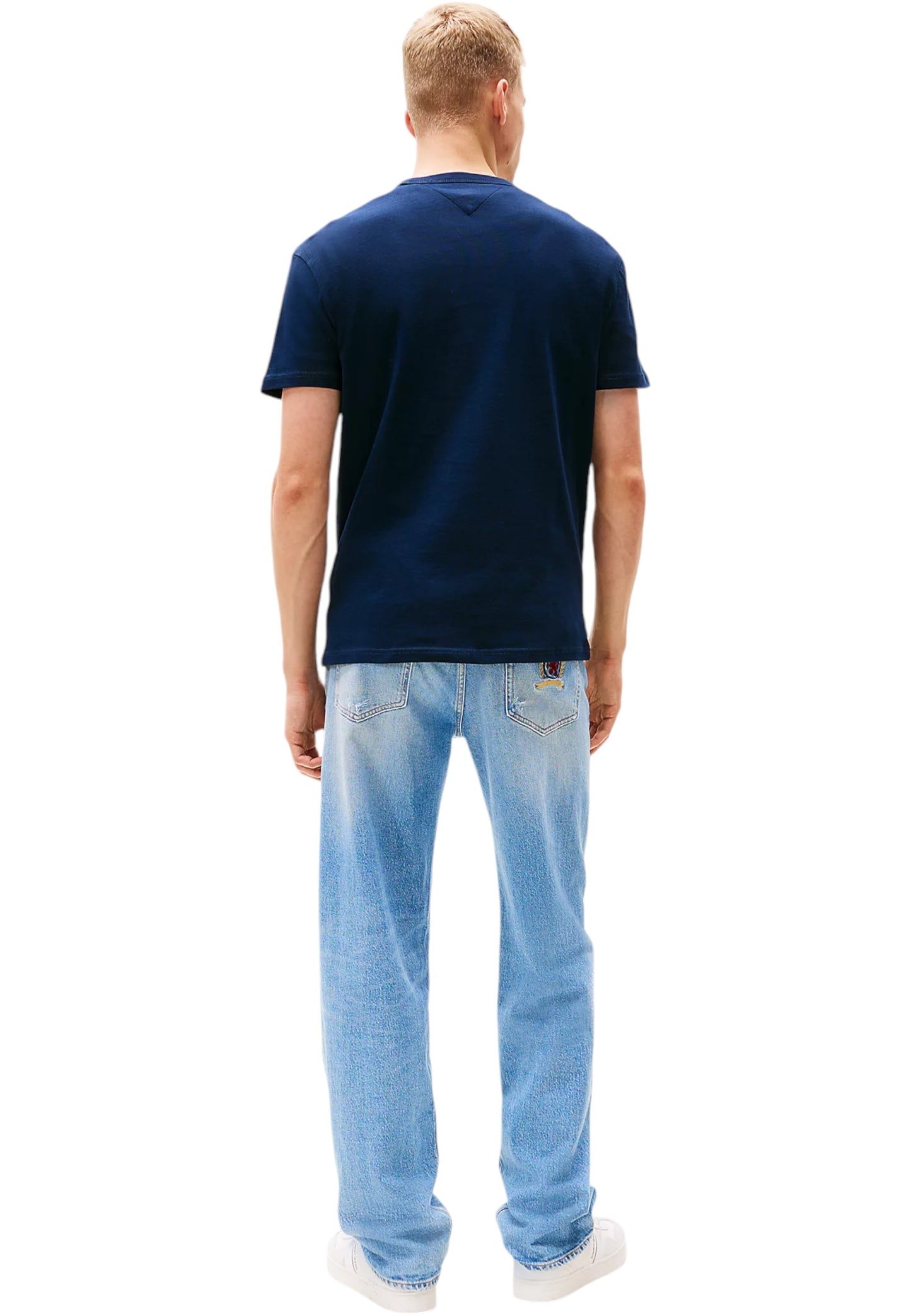 T-Shirt Manica Corta Uomo Tommy Jeans  Tjm Reg Badge Ex