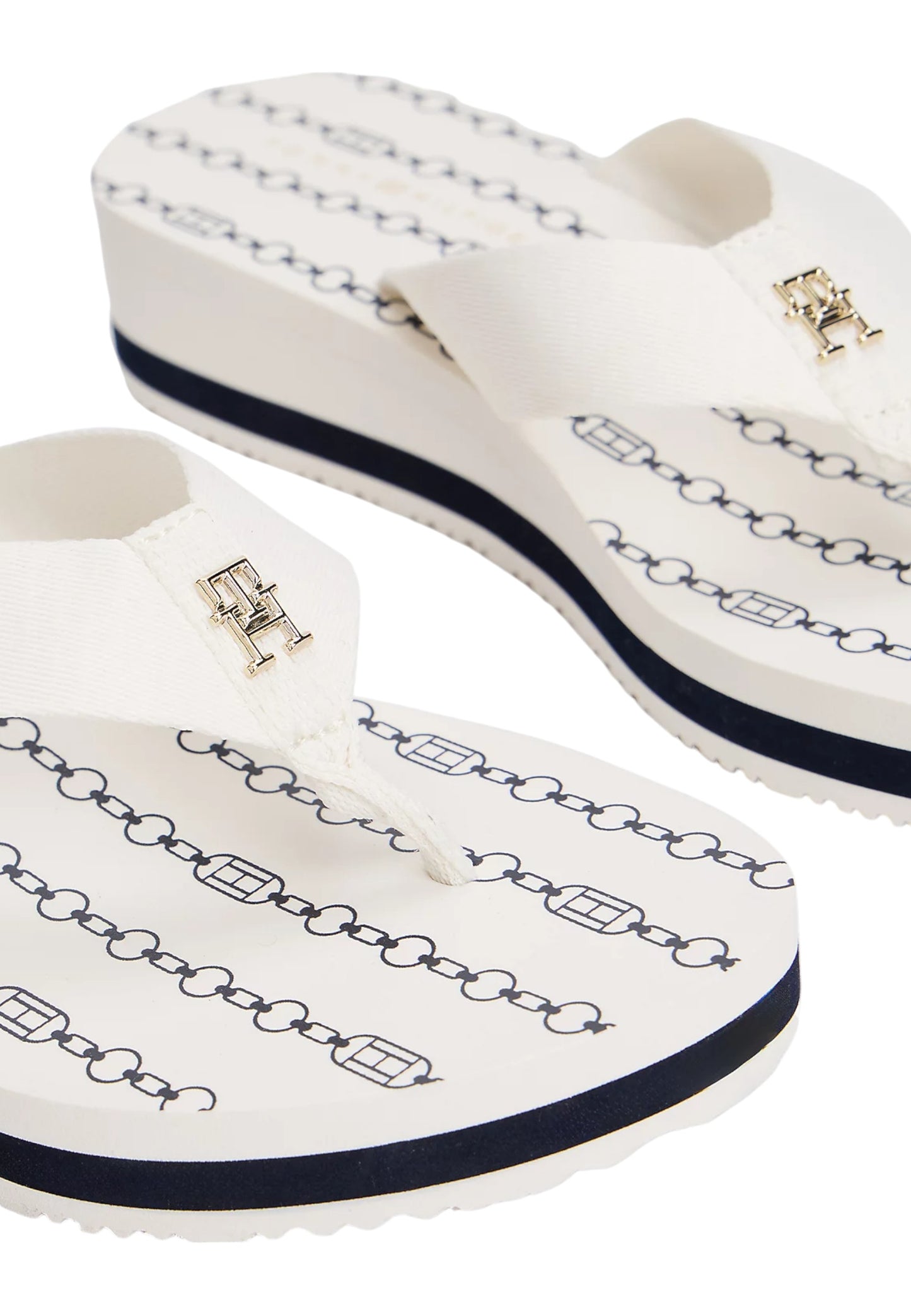 Infradito Donna Tommy Hilfiger Im Th Chainprint Mid