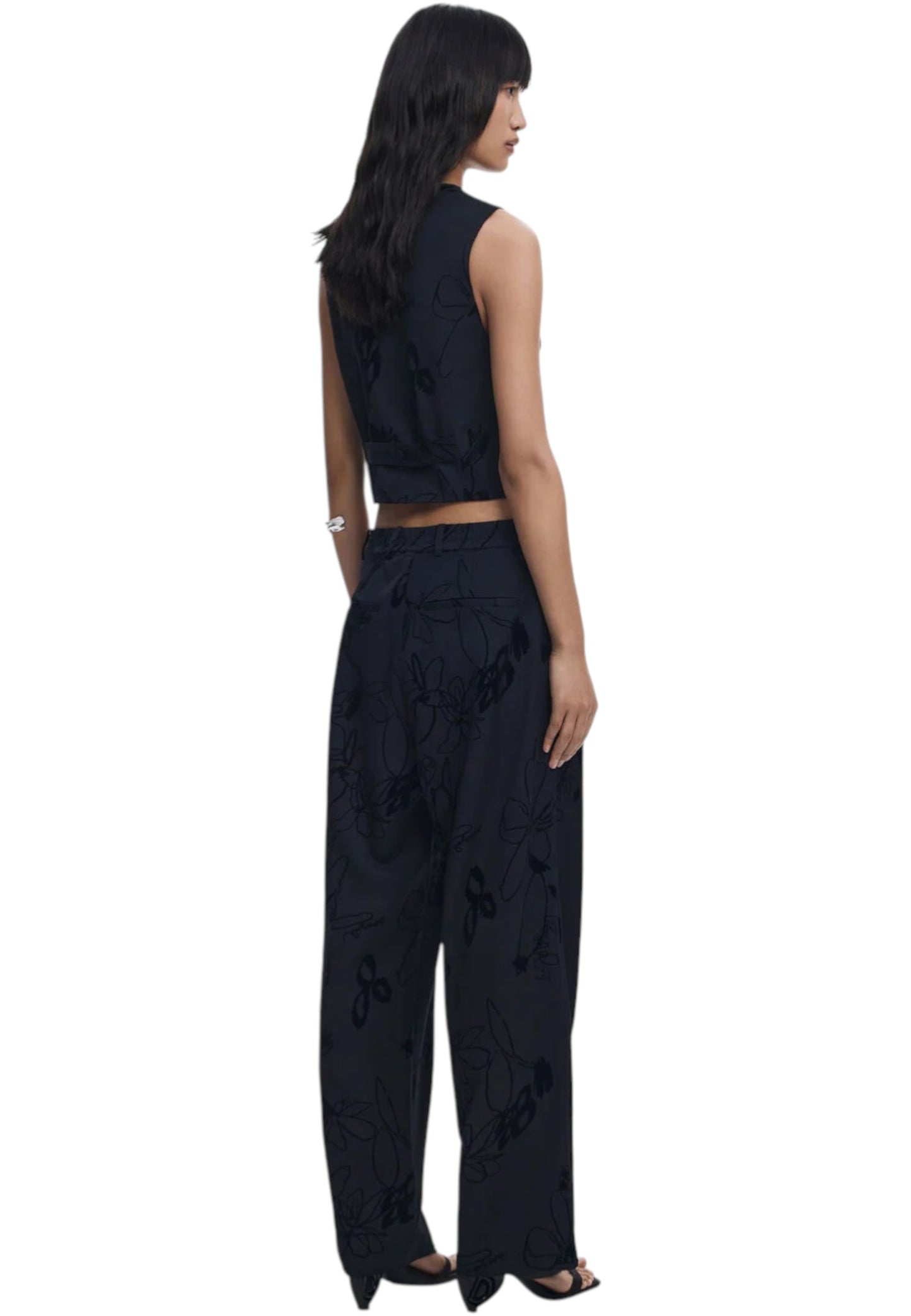 Pantaloni Donna Desigual Pant Flock 25WWPW05