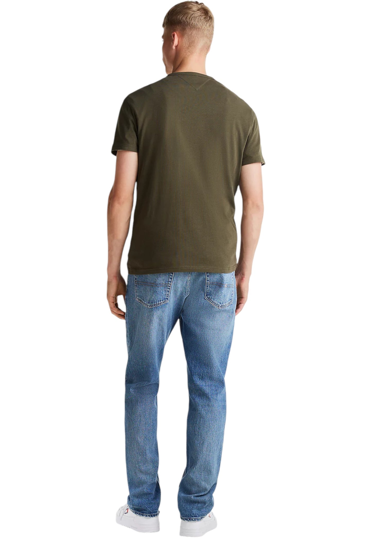 T-Shirt Manica Corta Uomo Tommy Jeans  Tjm Reg Badge Ex