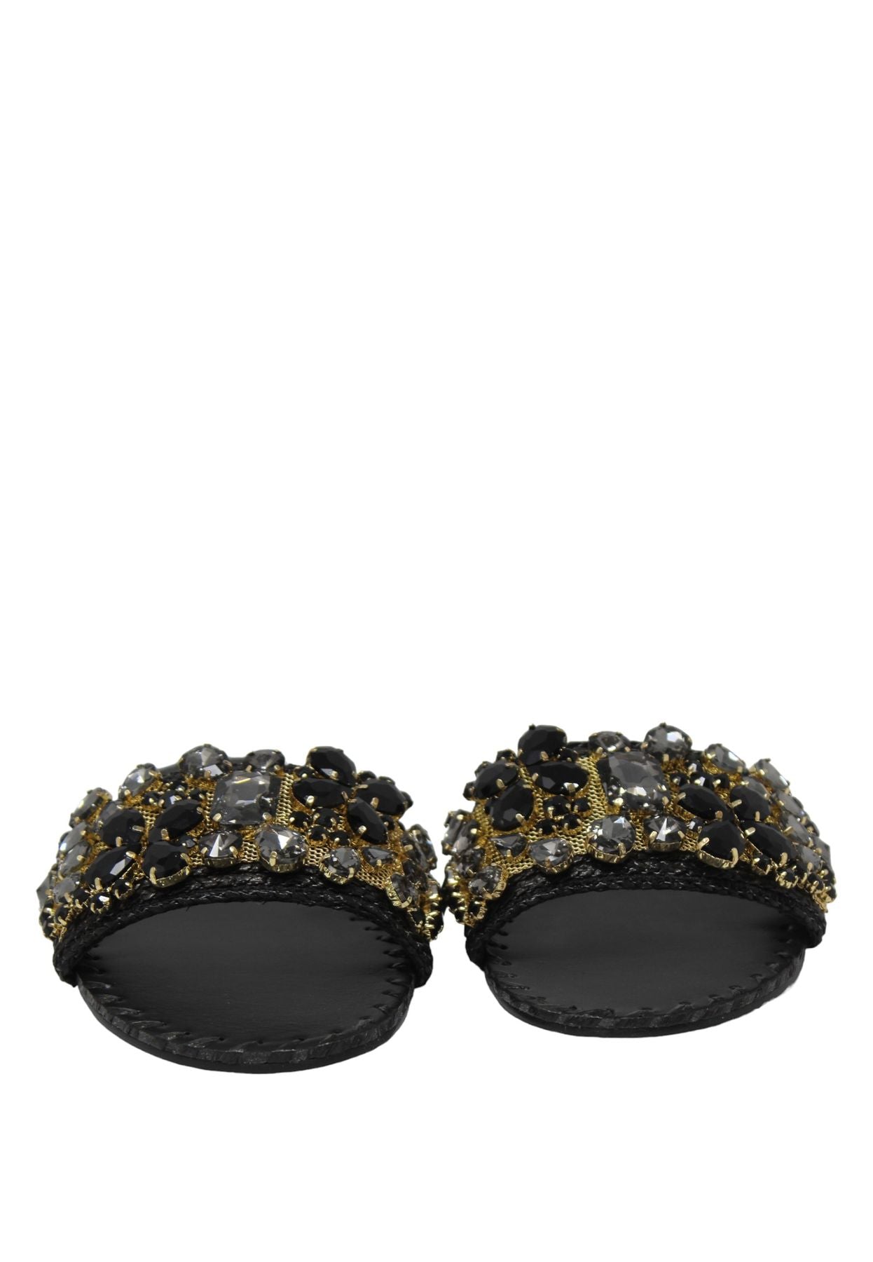 Ciabatte Donna Stefania A Fascia Con Pietre Bali STCA4618