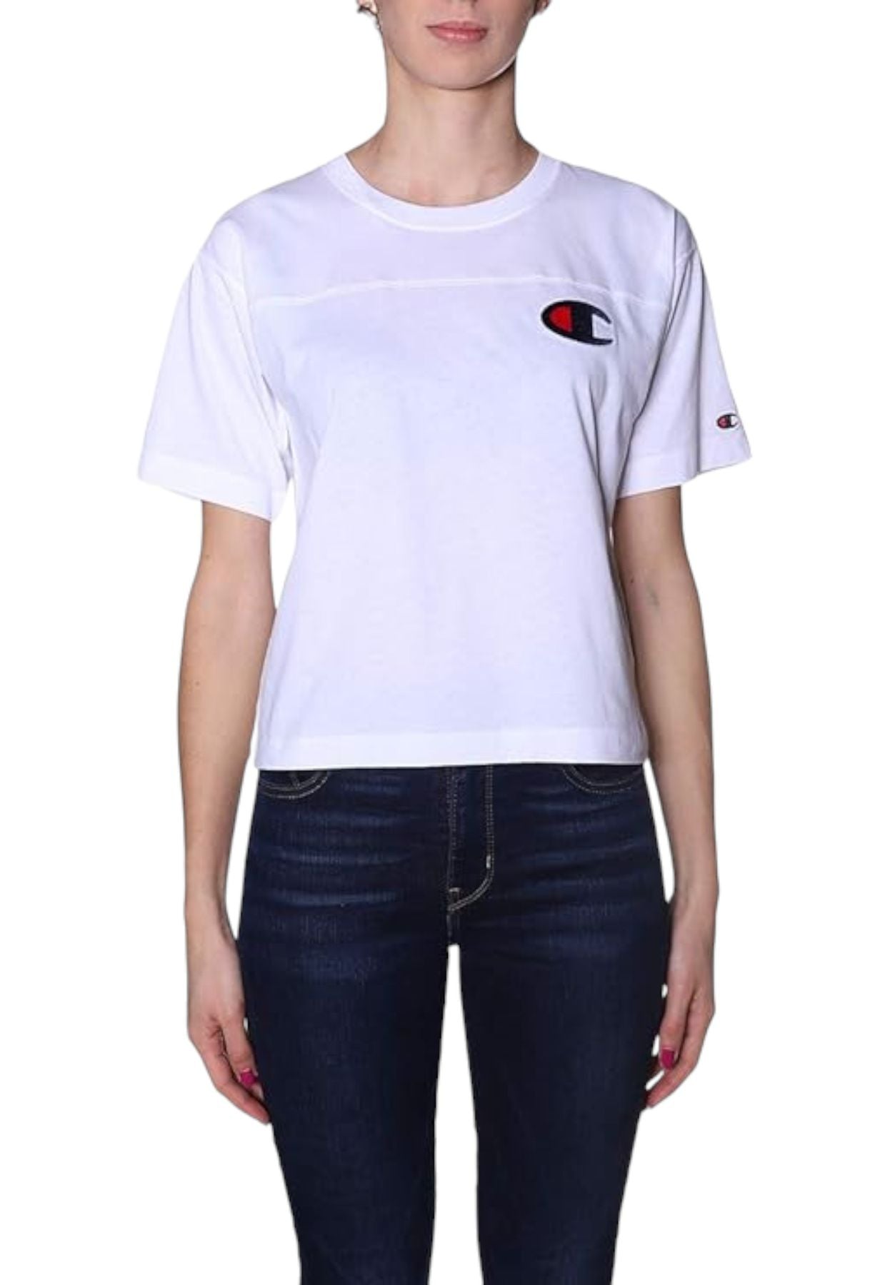 T-Shirt Manica Corta Donna Champion 111972WW