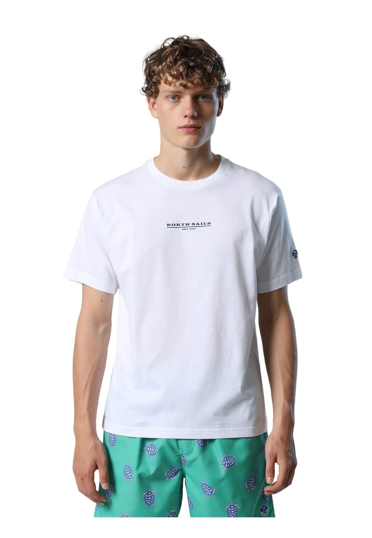 T-Shirt Manica Corta Uomo North Sails Con Stampa Lettering 692839