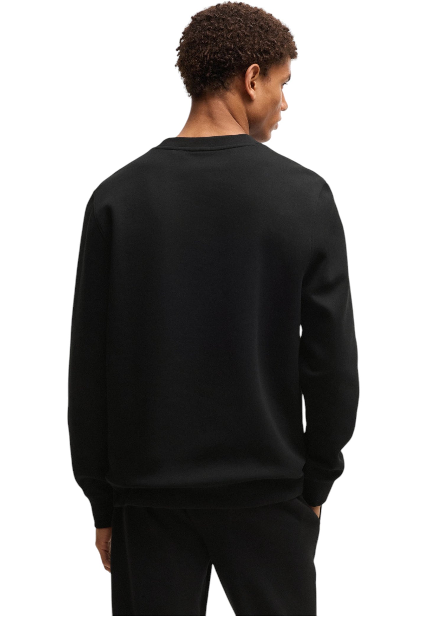 Felpa A Girocollo Uomo Boss