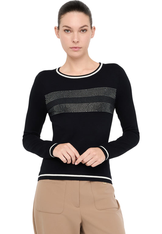 Maglia A Girocollo Donna Liu Jo TF5209MS49I