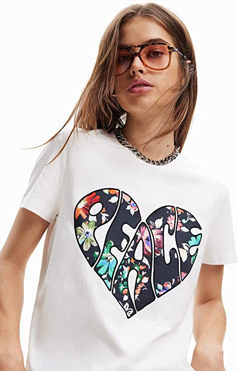 T-Shirt Manica Corta Donna Desigual   23SWTK92