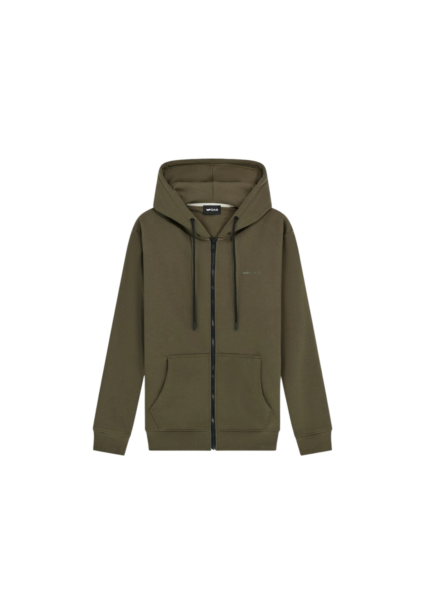 Felpa Con Zip Uomo Gas Con Cappuccio Swen Hood Zip Brand. 552604183023
