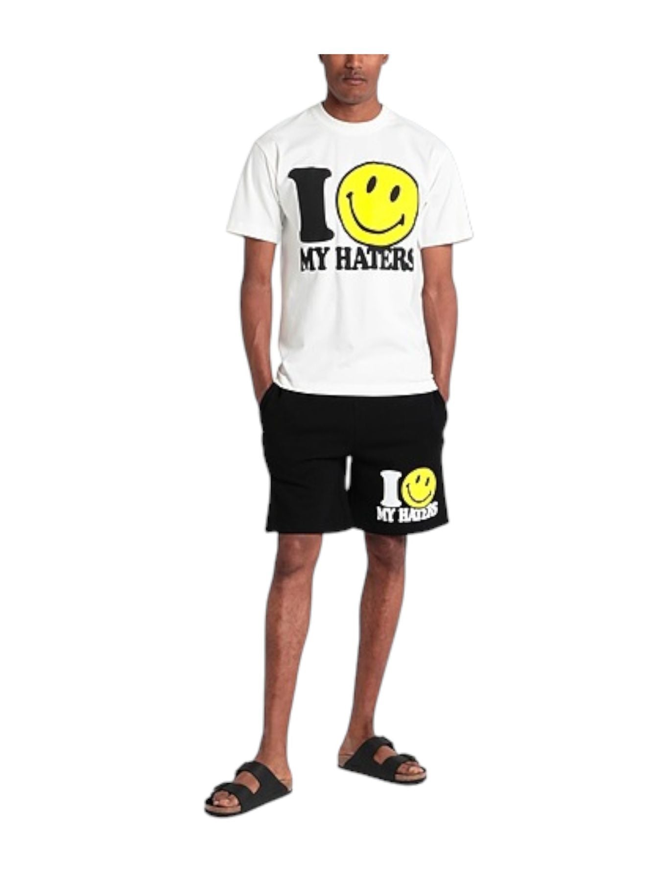 T-Shirt A Girocollo Uomo Market Smiley Haters 399001369