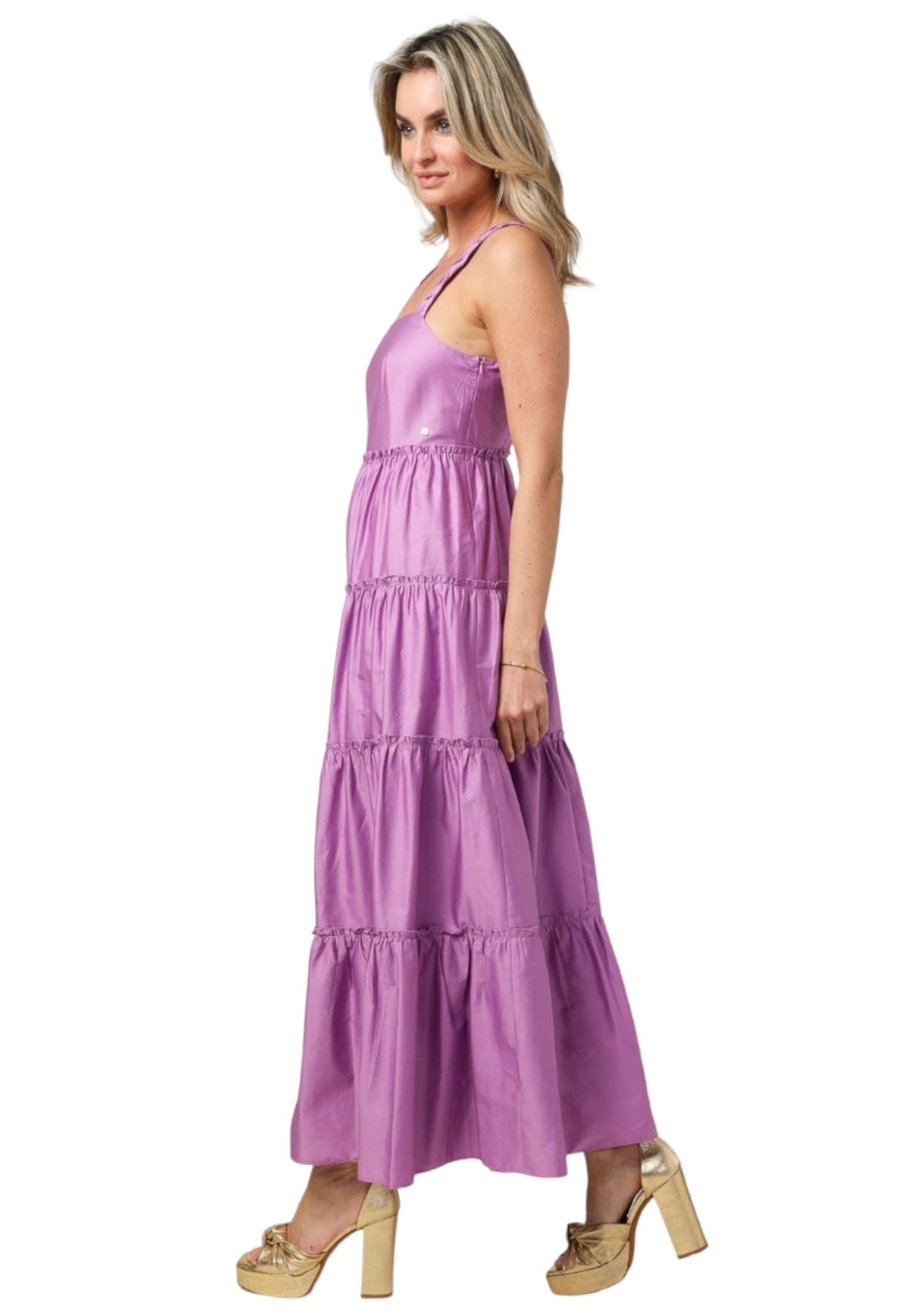 Vestito Lungo Donna Kocca Elegante Nestor P23PAB8959AAUN0000