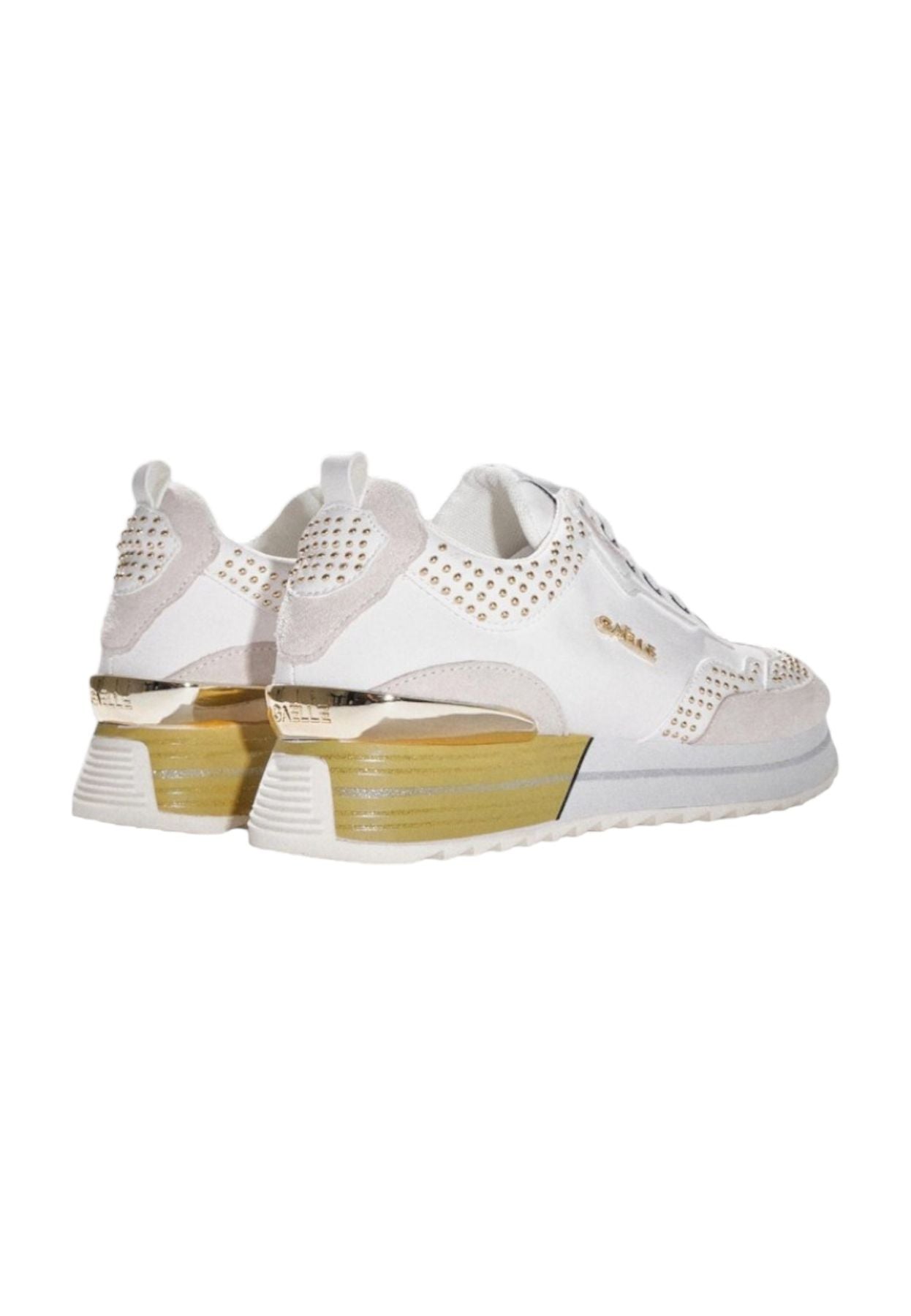 Sneakers Basse Donna Gaelle Running Con Applicazioni Logo GBCDP2988