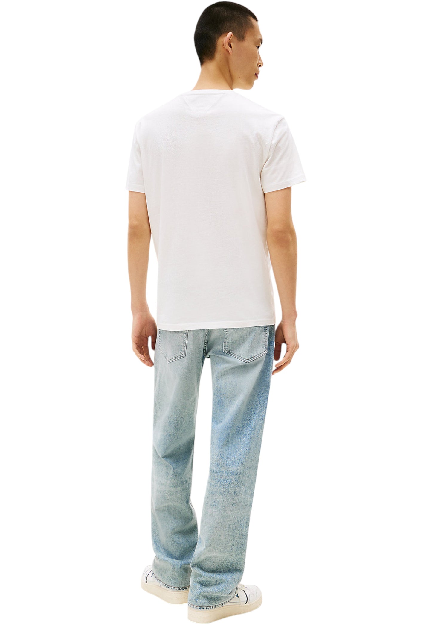 T-Shirt Manica Corta Uomo Tommy Jeans Tjm Regular Tommy Dna Flag DM0DM21941