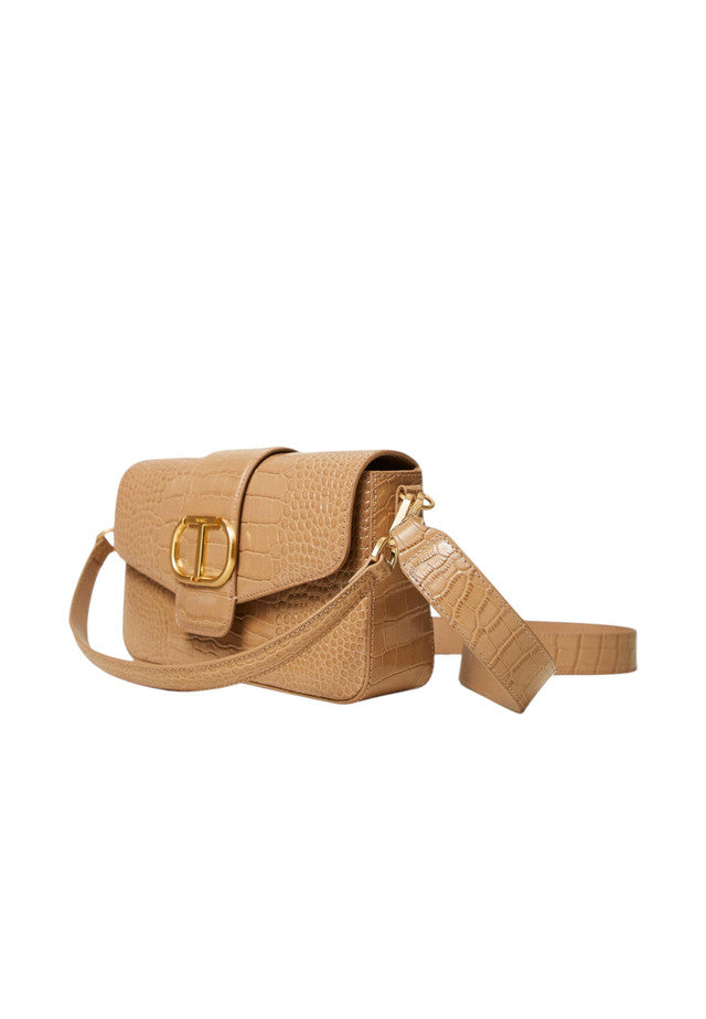 Borsa A Tracolla Donna Twinset Media In Pelle Amie 242TB7120