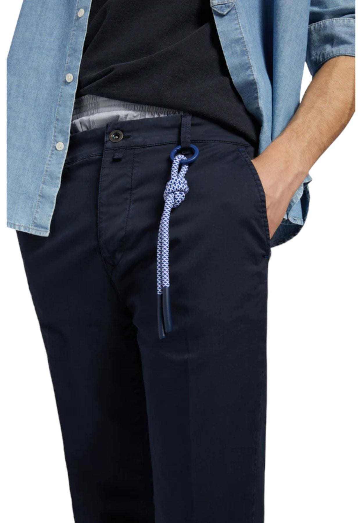 Pantaloni Chino Uomo Gas Fit Slim New Sadeck Det 360963071205