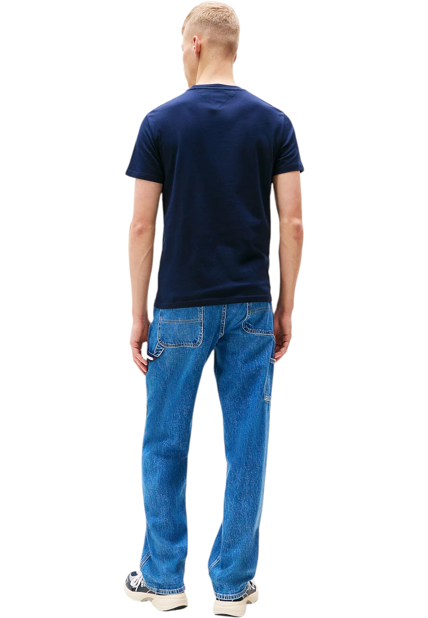 T-Shirt Manica Corta Uomo Tommy Jeans  Tjm Slim Linear Chest