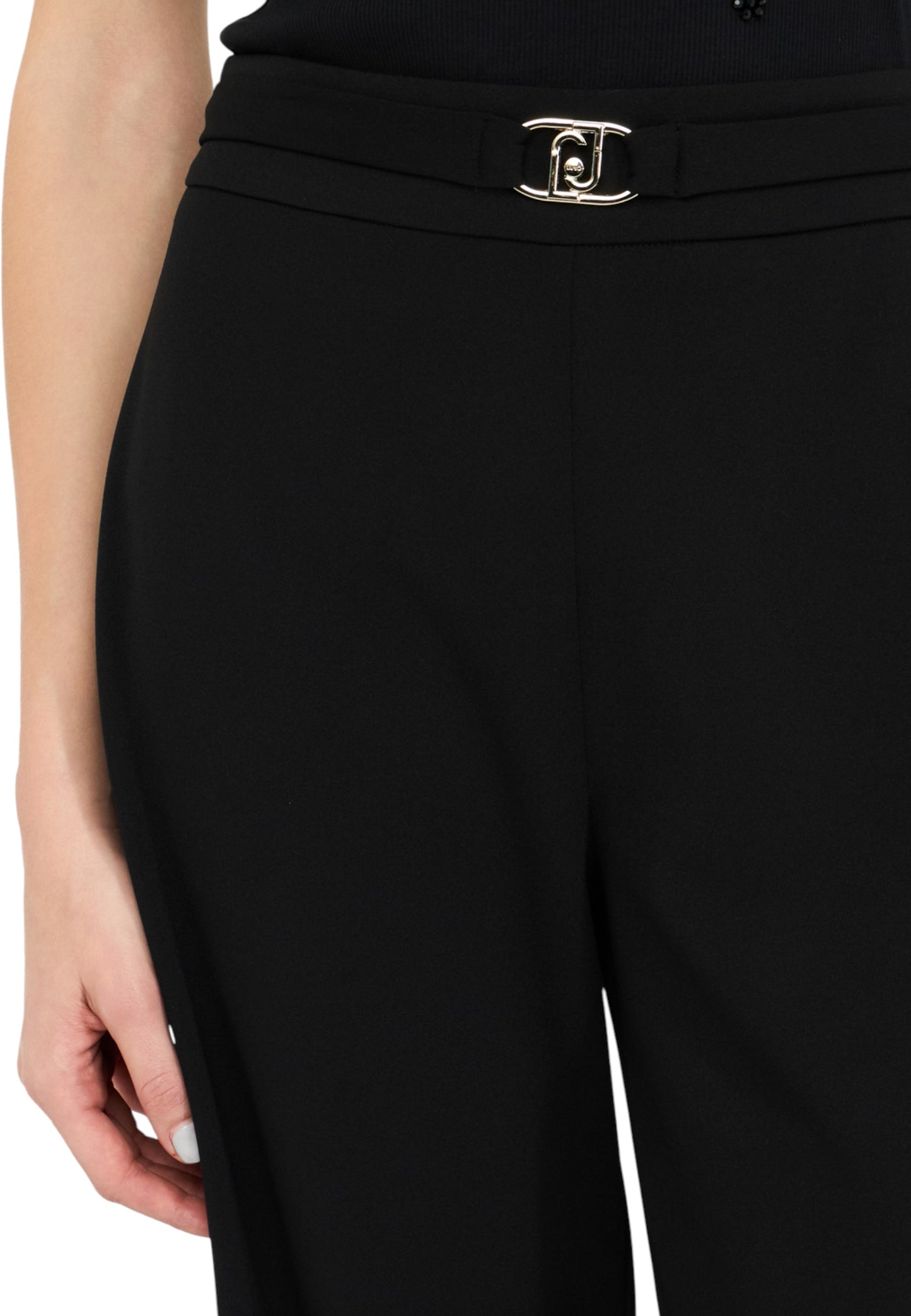 Pantaloni Flare Fit Donna Liu Jo Cropped MF5260J1930