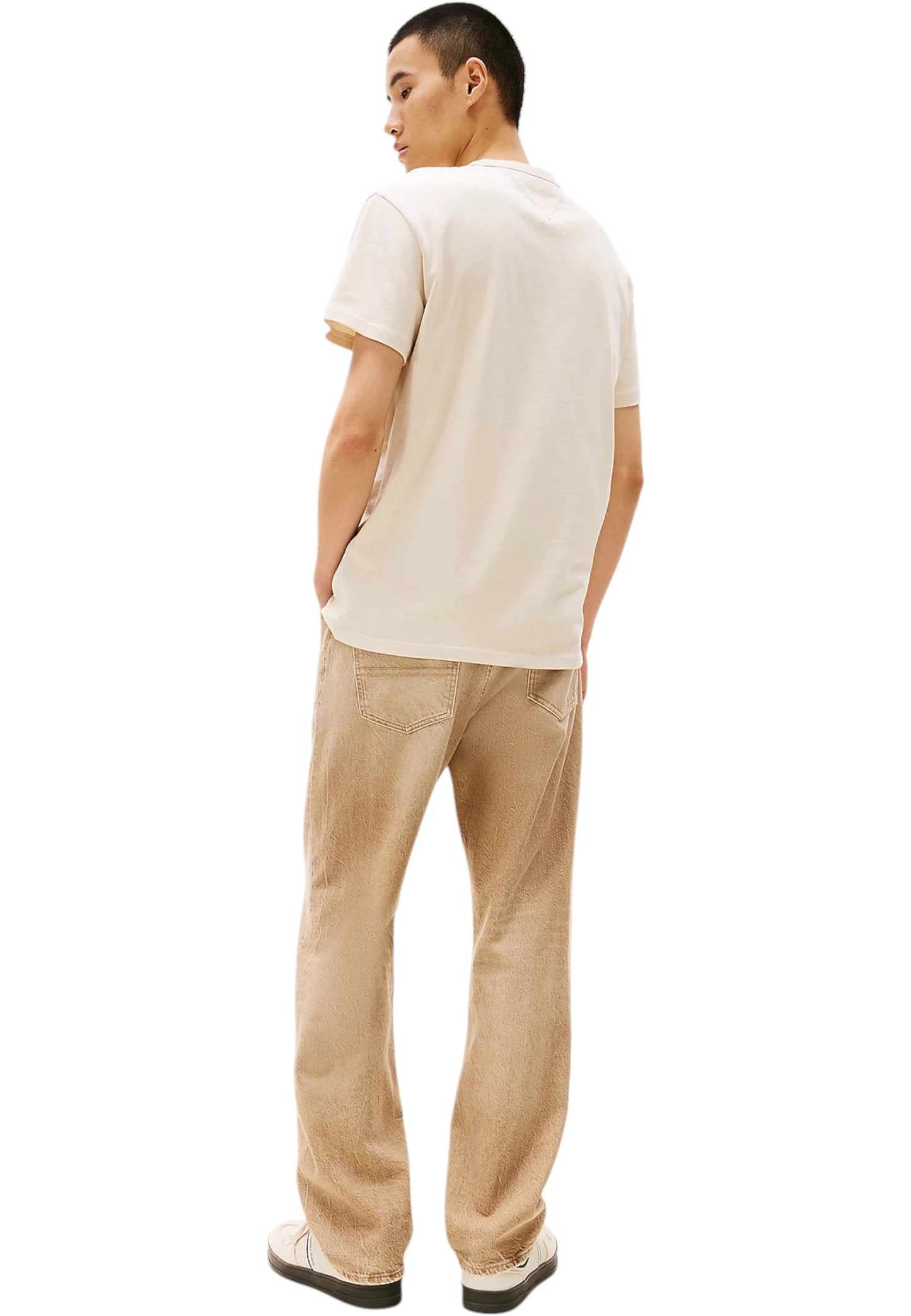 T-Shirt Manica Corta Uomo Tommy Jeans  Tjm Reg Badge Ex