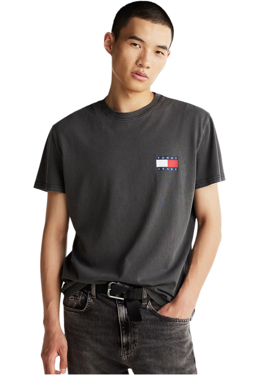 T-Shirt Manica Corta Uomo Tommy Jeans  Tjm Reg Heritage Flag