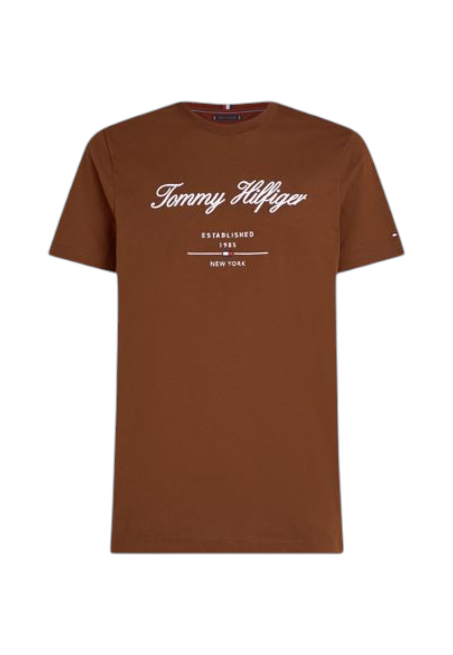 T-Shirt Manica Corta Uomo Tommy Hilfiger  Script Logo