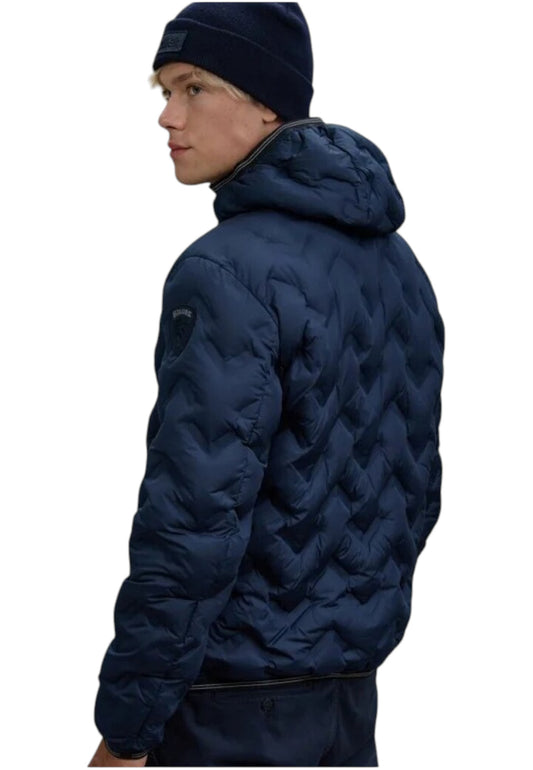 Piumino Corto Uomo Blauer Piery 25WBLUC03233