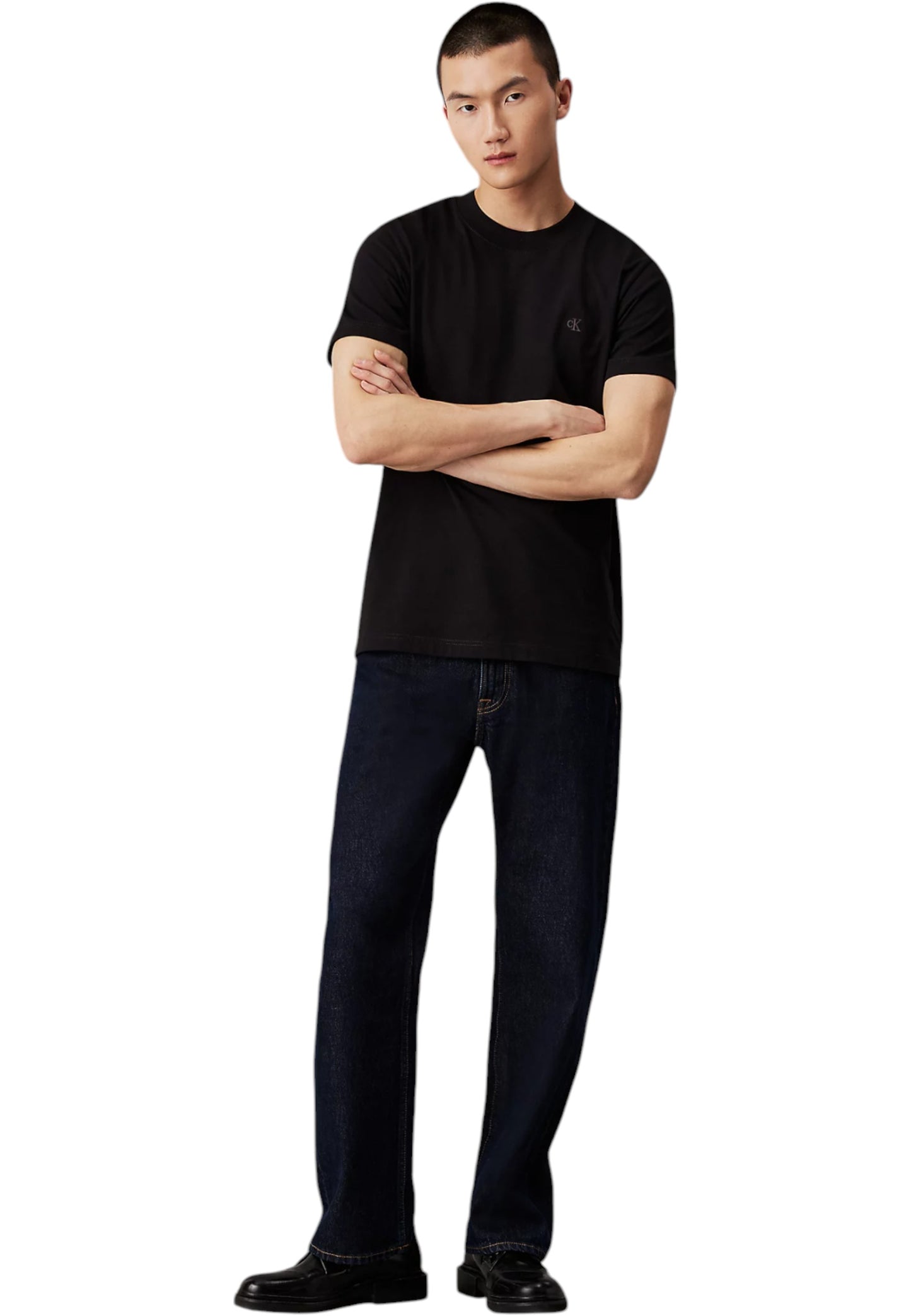 T-Shirt Manica Corta Uomo Calvin klein Jeans  Heavy Regular