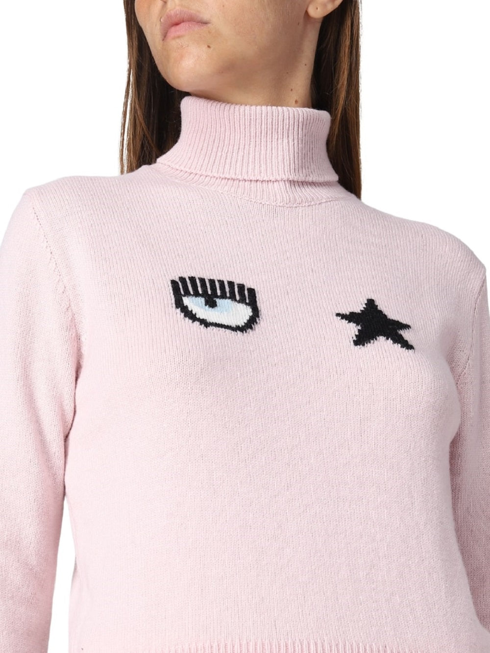 Maglione Collo Alto Donna Chiara Ferragni 73CBFM28CMA10