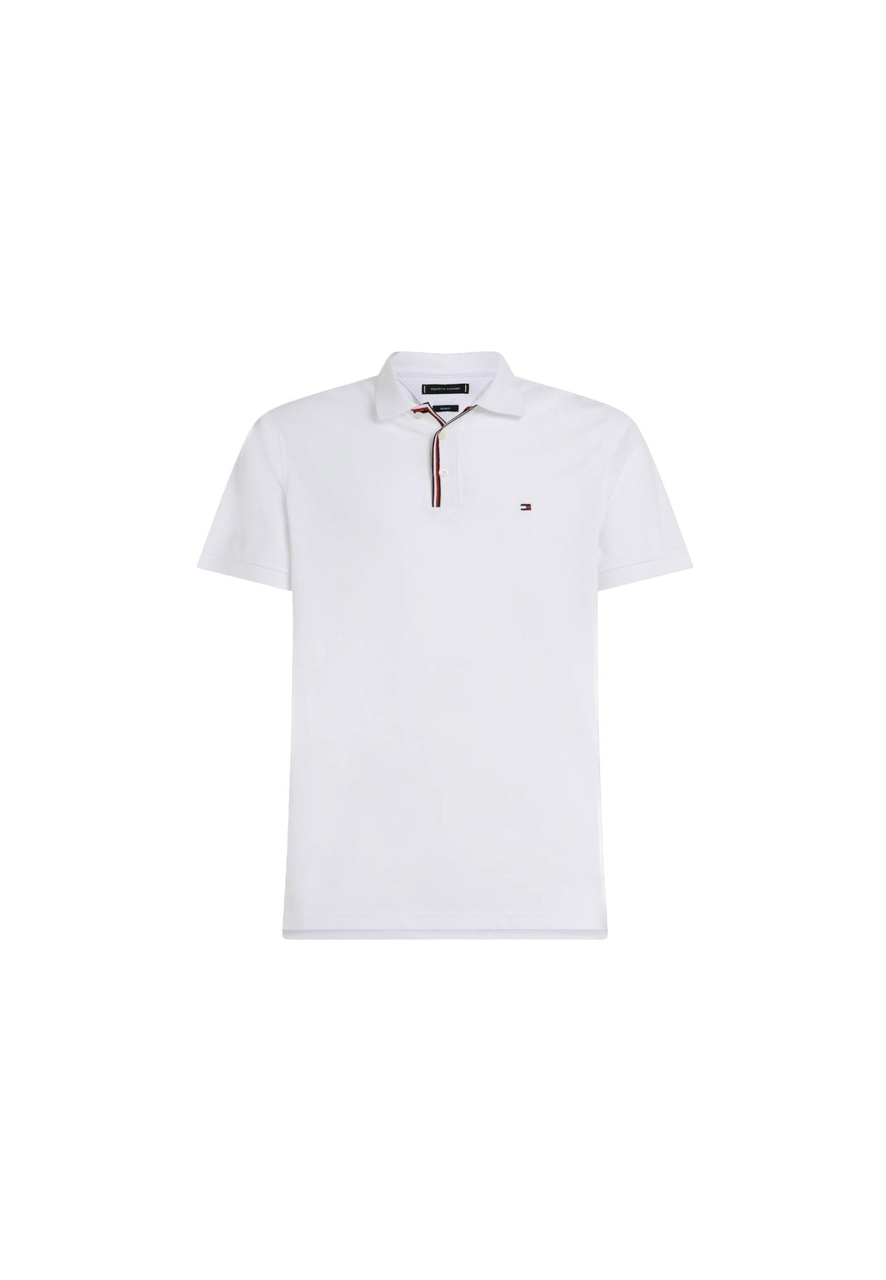 Polo Manica Corta Uomo Tommy Hilfiger 1985 Rwb Tipped Slim MW0MW30750