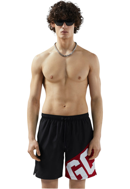 Costume da bagno Short Uomo Gcds  Essentials Band Logo Short