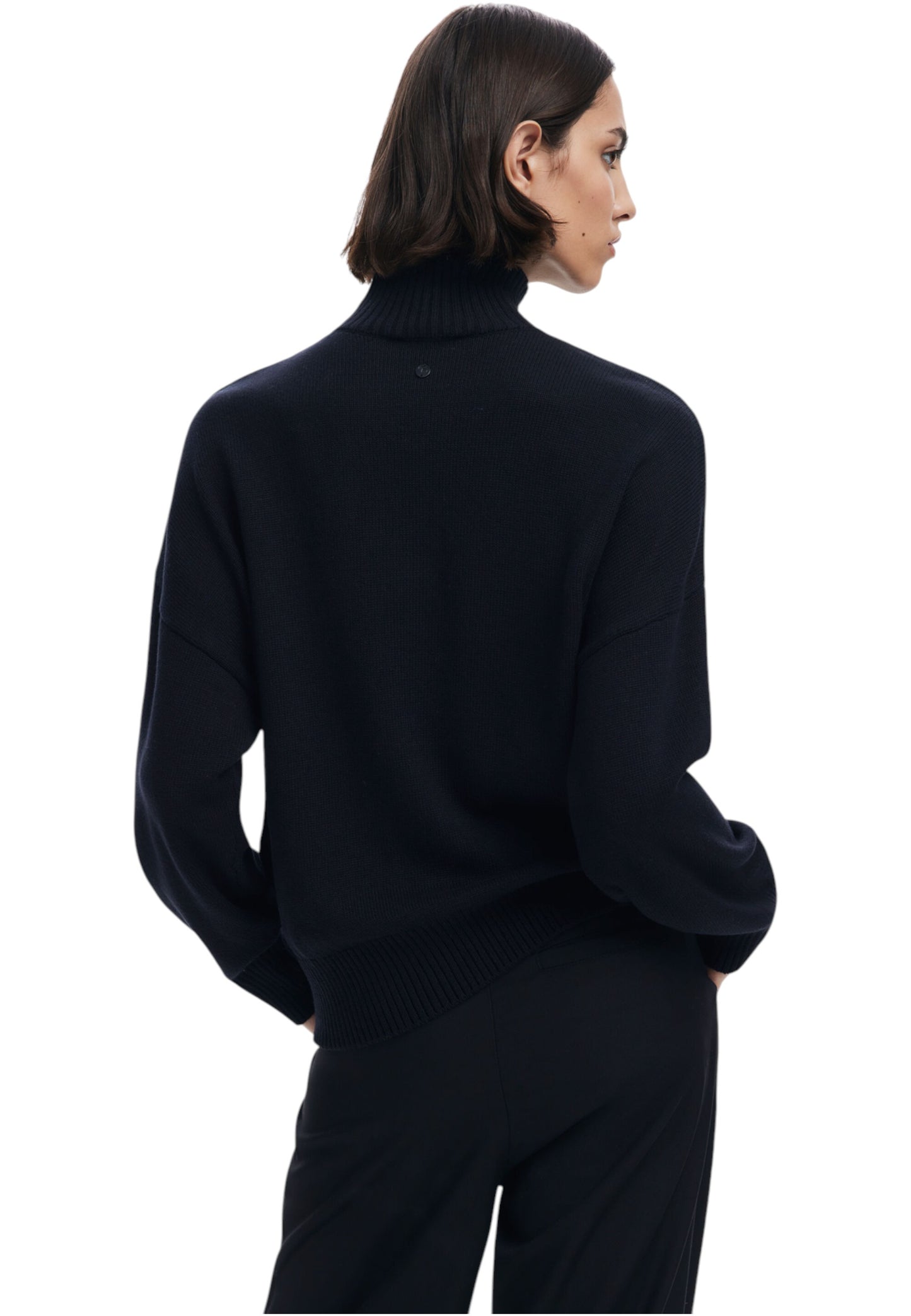 Maglione Collo Alto Donna Desigual Bird Lacroix 25WWJF04