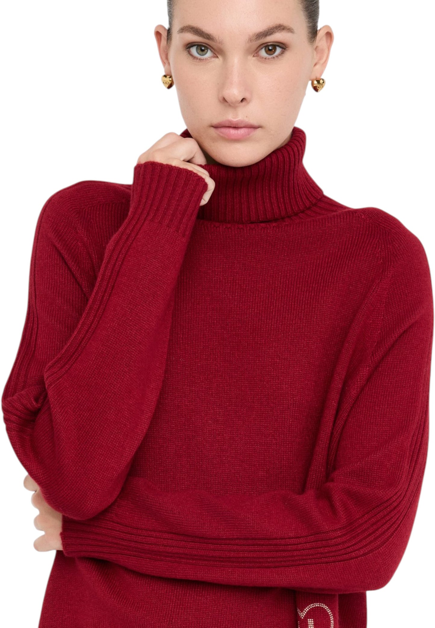 Maglione Collo Alto Donna Liu Jo MF5445MS76L
