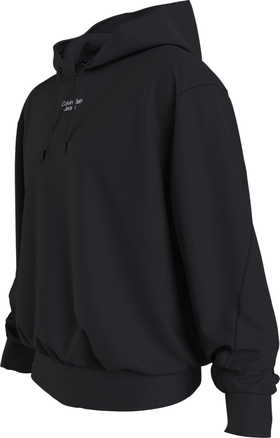 Felpa Con Cappuccio Uomo Calvin klein Jeans Stacked Logo J30J320604