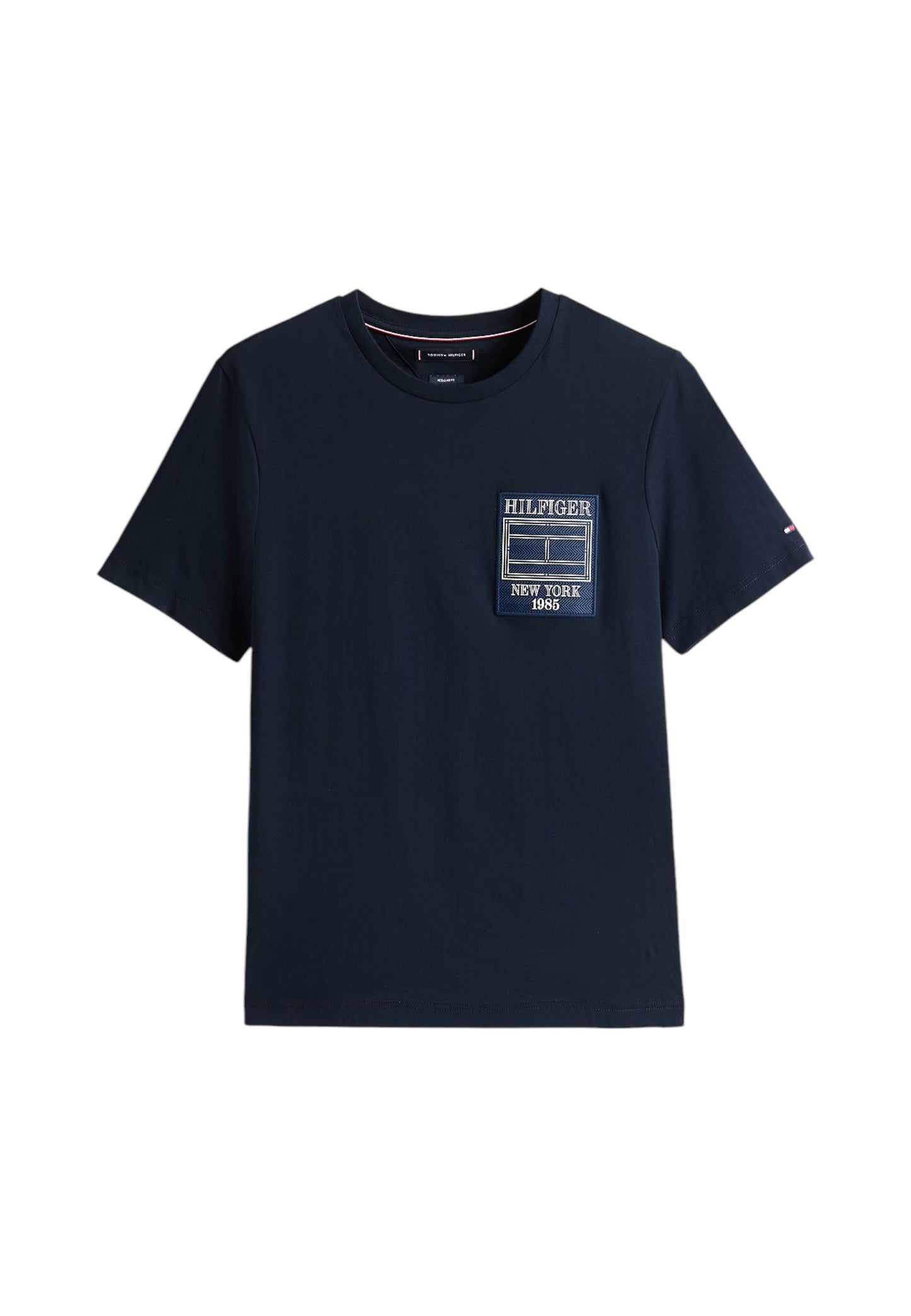 T-Shirt Manica Corta Uomo Tommy Hilfiger Hilfiger Outline Flag