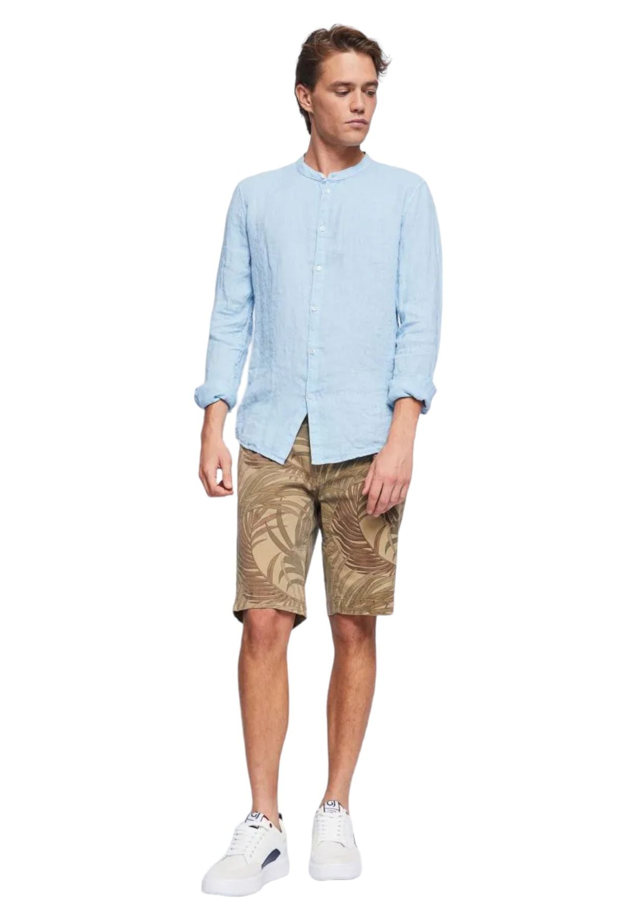 Camicia Manica lunga Uomo Gaudi Coreana 311GU45007