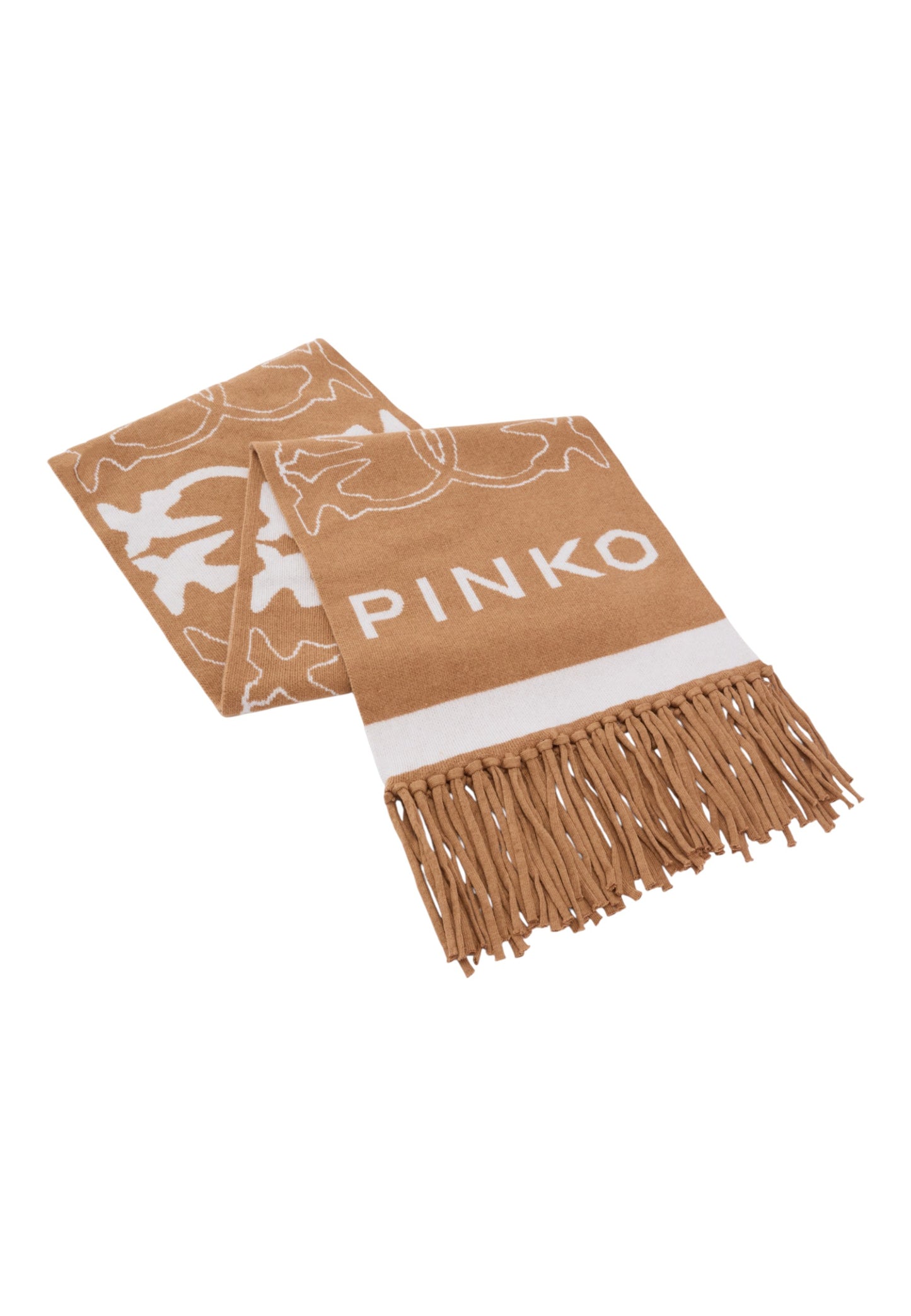 Sciarpa Donna Pinko Jacquard Logo Svezia 105992A2YO