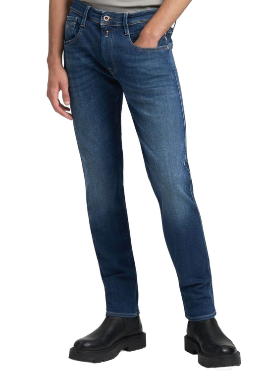 Jeans Slim Fit Uomo Replay  Anbass M914Q .000.141 908