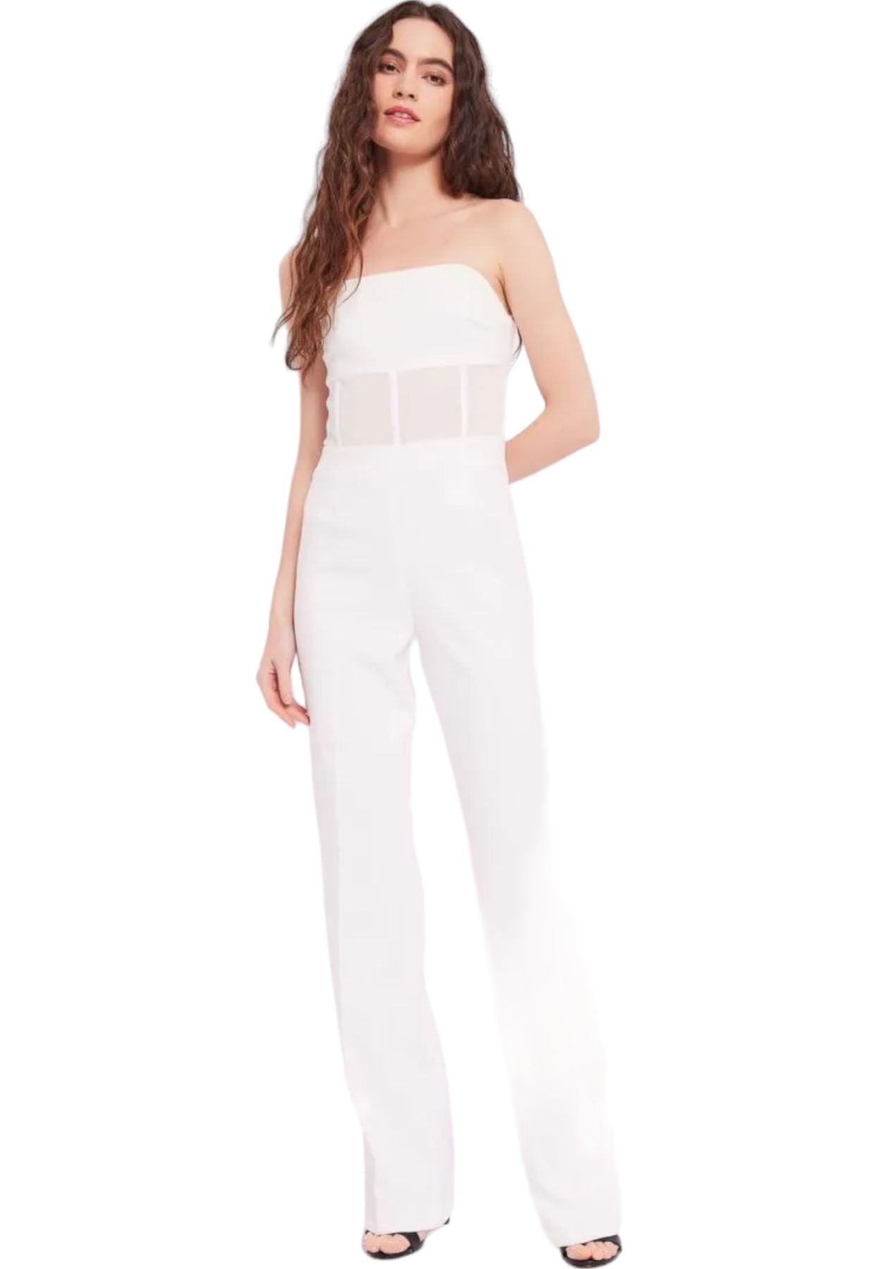 Tuta Jumpsuit Senza Maniche Donna Denny Rose Con Pantalone 411DD25017