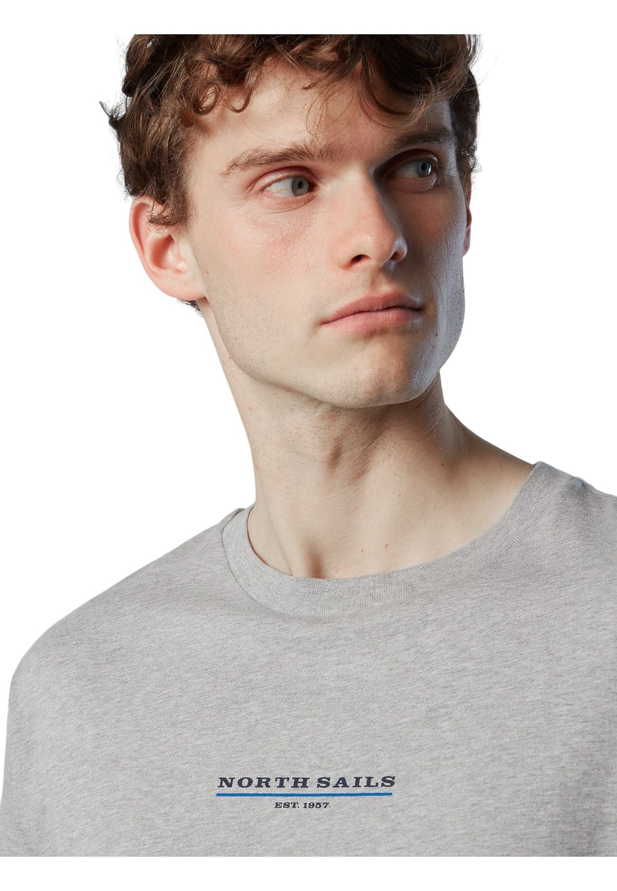 T-Shirt Manica Corta Uomo North Sails Con Stampa Lettering 692839