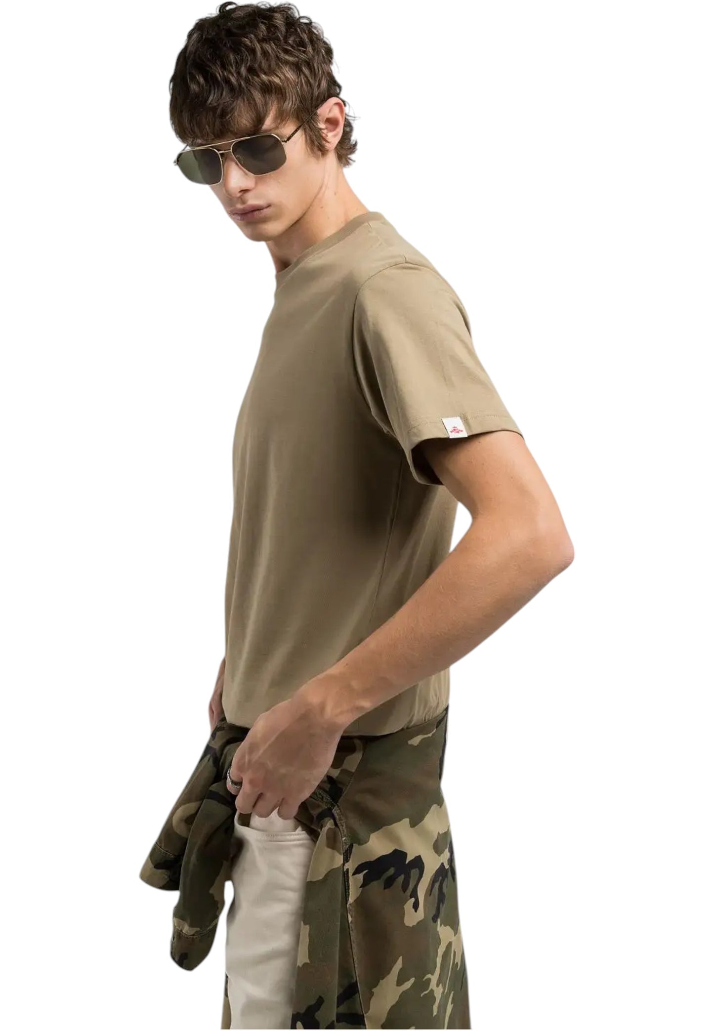 T-Shirt Manica Corta Uomo Replay Regular Fit In Jersey
