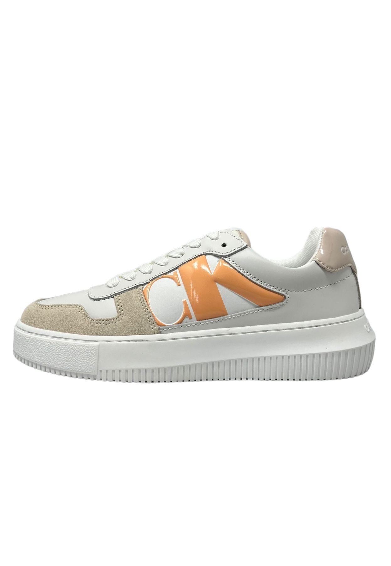 Sneakers Basse Donna Calvin klein Jeans Chunky Cupsole Low Mix Nbs Dc YW0YW01415