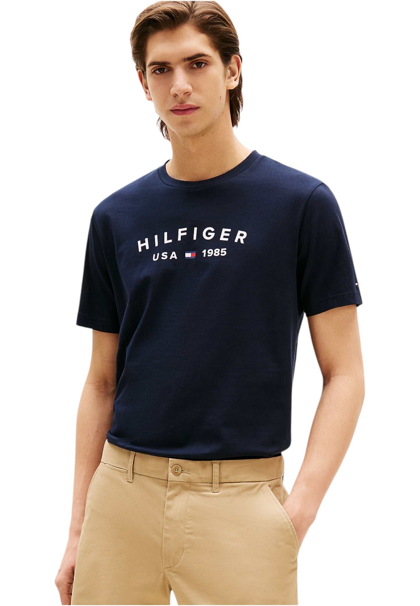 T-Shirt Manica Corta Uomo Tommy Hilfiger  Fathers Day MW0MW39356
