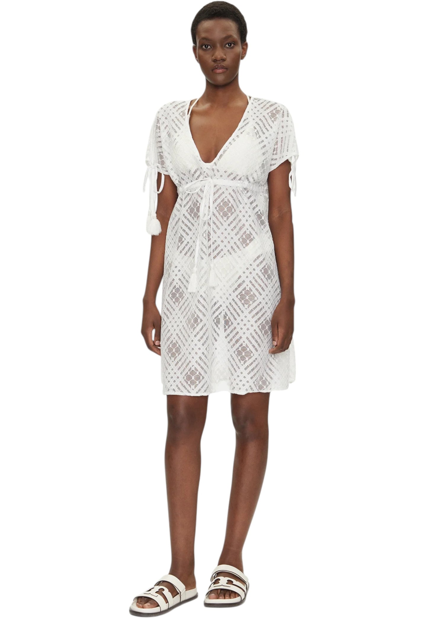 Vestito Corto Donna Iconique Copri Costume Cover Up Molly