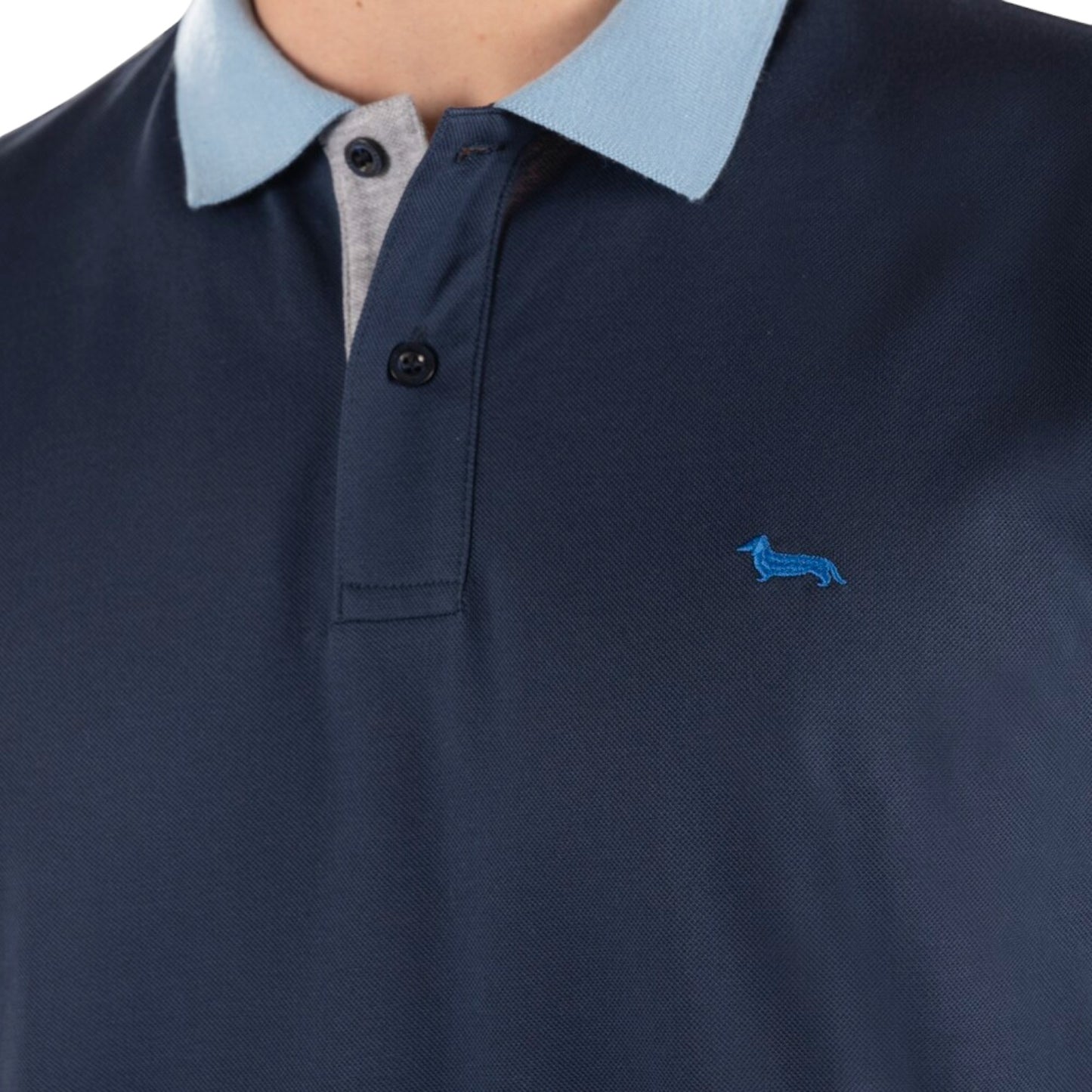 Polo Manica Corta Uomo Harmont & Blaine Color Block LRJ351021215