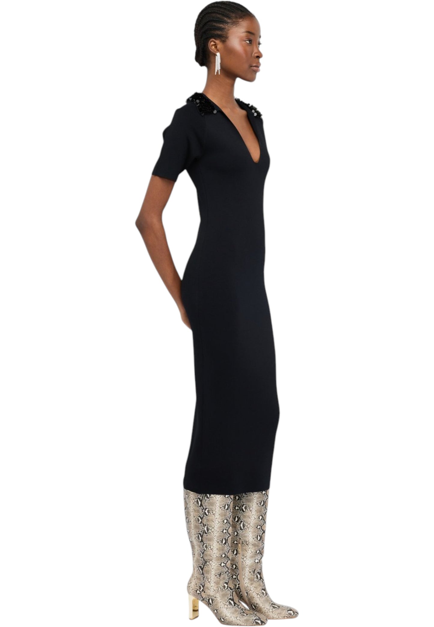 Vestito Corto Donna Liu Jo In Maglia CF5037MS55N