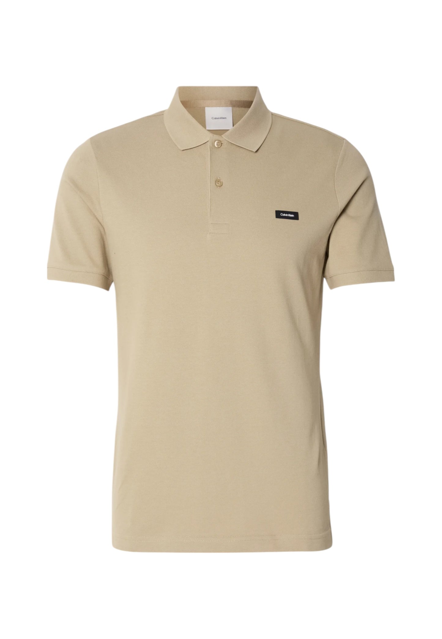 Polo Manica Corta Uomo Calvin klein  Stretch Pique Slim